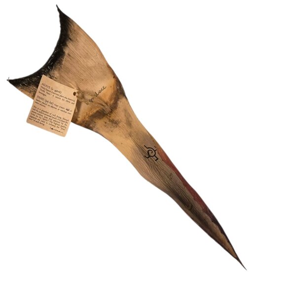 Handcrafted Agave Paho Stick RV Lovelace Spiritual Art Guardian Of Well Being - Picture 8 of 16